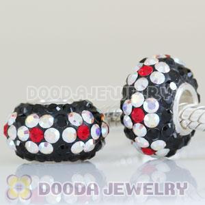 European Austrian crystal beads with 90 crystal rhinestones