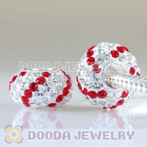 European Austrian crystal beads with 90 crystal rhinestones