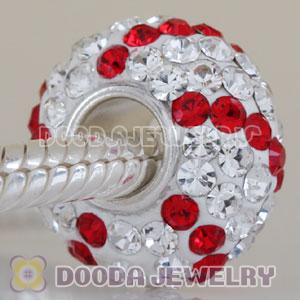 European Austrian crystal beads with 90 crystal rhinestones