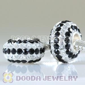 European style Austrian crystal beads with 90 crystal rhinestones