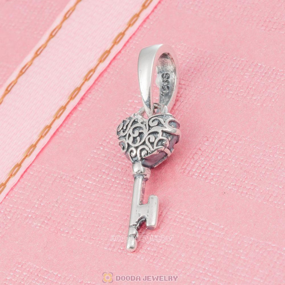 Regal Key Charm Pendant