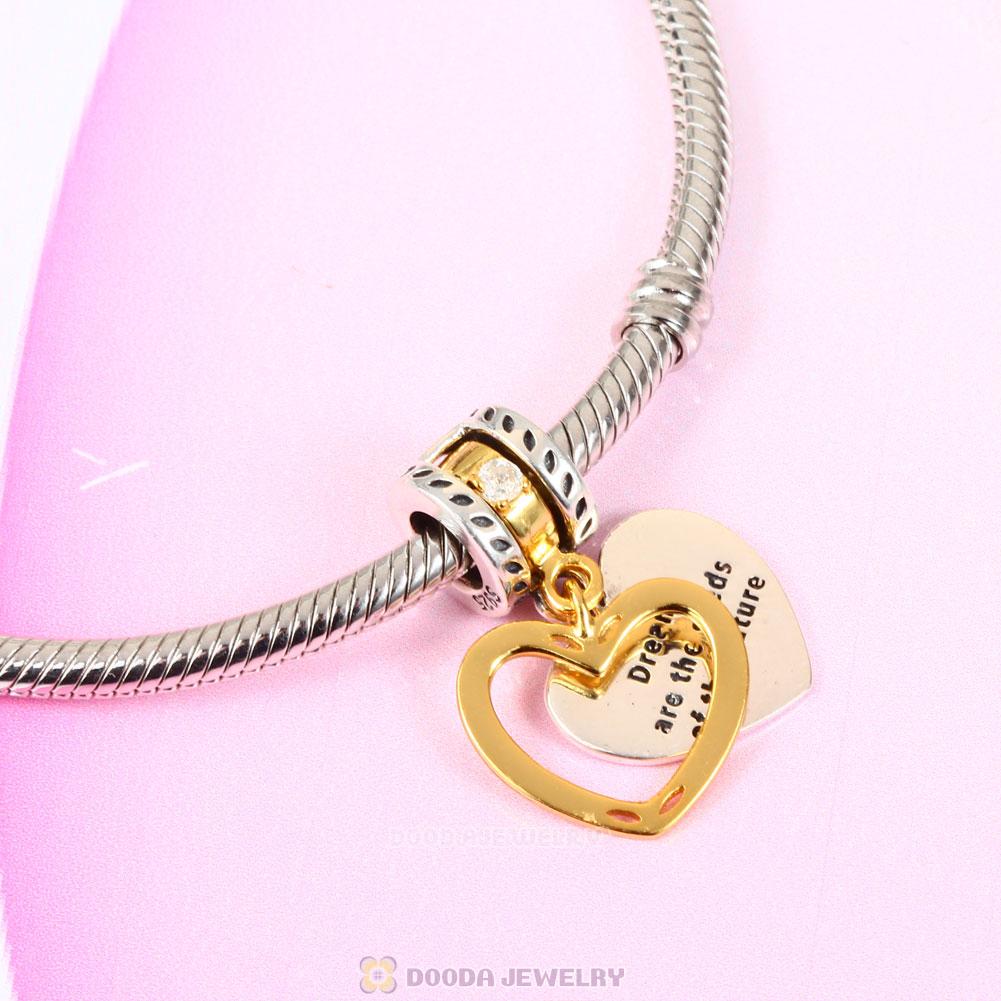 Silver Shine Seeds of the Future Pendant Charm