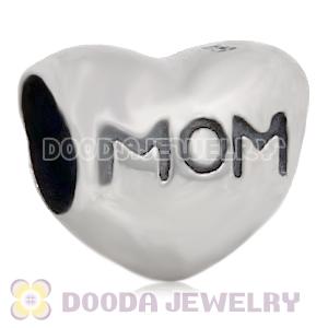 925 Sterling Silver European Mom Charms Beads For Mother Day 