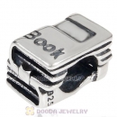 European Style Antique Sterling Silver Book Charm Beads Wholesale