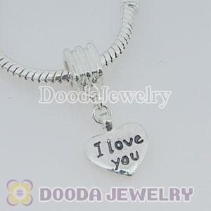 Wholesale European style silver plated beads and charms