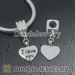 Wholesale European style silver plated beads and charms