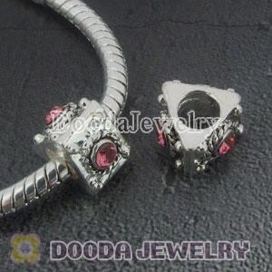 Wholesale European style silver plated beads and charms