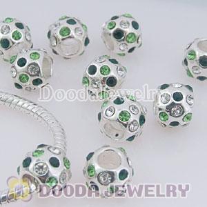 Wholesale European style silver plated beads and charms