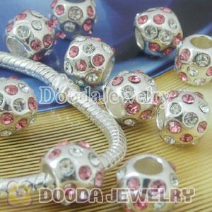 Wholesale European style silver plated beads and charms