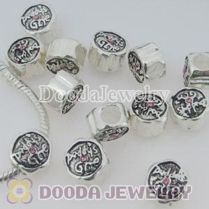 Wholesale European style silver plated beads and charms