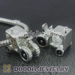 Wholesale European style silver plated beads and charms