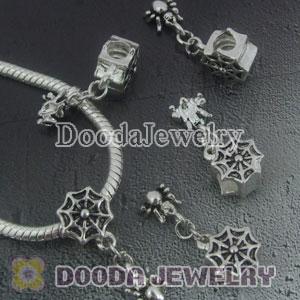 Wholesale European style silver plated beads and charms
