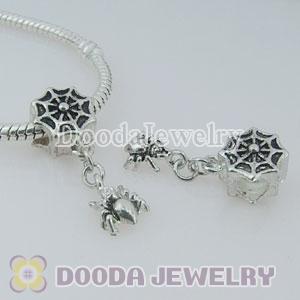Wholesale European style silver plated beads and charms