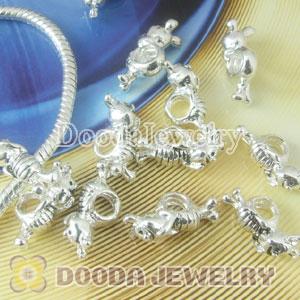 Wholesale European style silver plated beads and charms