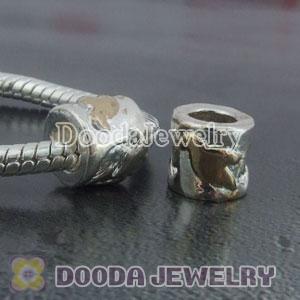 Wholesale European style silver plated beads and charms