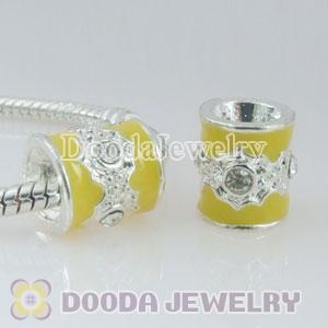 Wholesale European style silver plated beads and charms