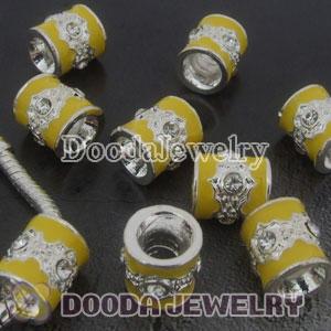 Wholesale European style silver plated beads and charms