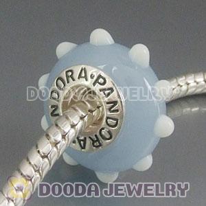 925 sterling silver single core Jewelry murano glass beads with thread