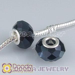 4.5mm alloy hole Charm Jewelry crystal glass beads fit Jewelry, European Beads, bighole Jewelry etc bracelet