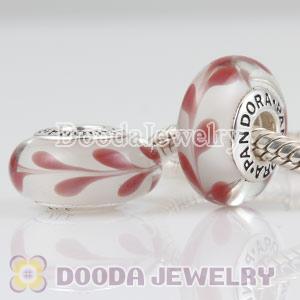 New arrival 2010 European style glass beads 925 Silver Core with Screw Thread