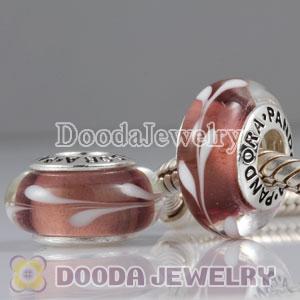 New arrival 2010 European style glass beads 925 Silver Core with Screw Thread