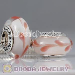 New arrival 2010 European style glass beads 925 Silver Core with Screw Thread