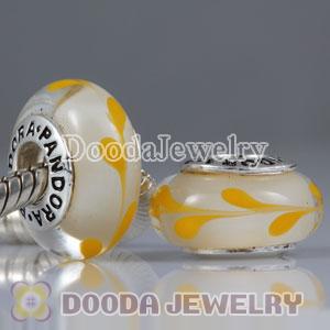 New arrival 2010 European style glass beads 925 Silver Core with Screw Thread