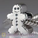Largehole Jewelry Style Christmas Snowman Beads fit European Lovecharmlinks Charm Bracelet