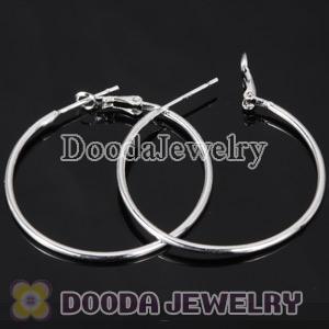 Dia 30mm 925 Sterling Silver Charm Jewelry Earring
