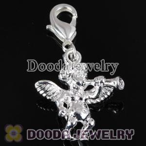 Wholesale Silver Plated Alloy Angel Charms