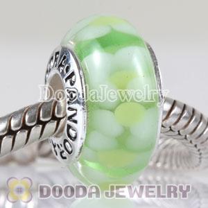 New arrival 2010 European style glass beads 925 Silver Core with Screw Thread