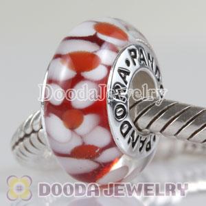 New arrival 2010 European style glass beads 925 Silver Core with Screw Thread