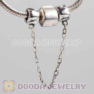 925 Sterling Silver Love to Love Safety Chain fit European Style Bracelet