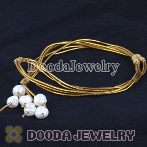 Wholesale Fashion Freshwater Pearl Hand Knitted Necklace
