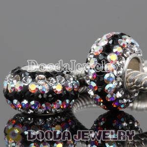European Austrian crystal beads with 90 crystal rhinestones