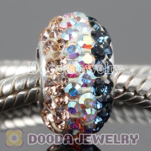 European Austrian crystal beads with 90 crystal rhinestones