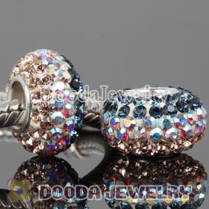European Austrian crystal beads with 90 crystal rhinestones