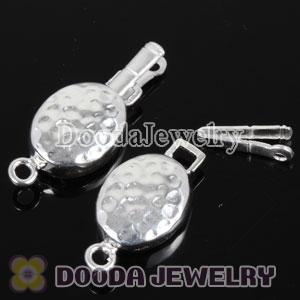 Fishhook Pearl Clasp Oval 10.7*22.4mm Sterling Silver