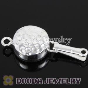 Fishhook Pearl Clasp Cylinder Dia. 12mm Sterling Silver