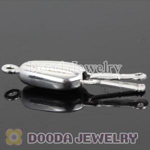 Fishhook Pearl Clasp Smooth olivary 8.7X21mm Sterling Silver