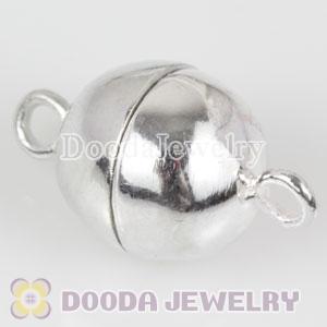 Sterling Silver Magnetic Round Clasp 10mm