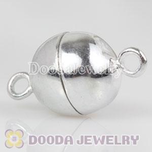 Sterling Silver Magnetic Round Clasp 10mm