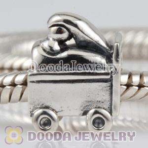 925 Sterling Silver Baby Carriage Beads For Mother's Day European Compatible