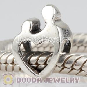 925 Sterling Silver Mother And Child Beads European Compatible