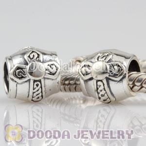 925 Sterling Silver Cross Beads European Compatible