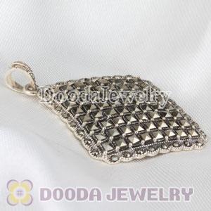 2011 Fashion Thai Sterling Silver Marcasite Pendant