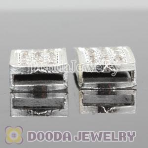 Alloy Beads with Crystal Wholesale