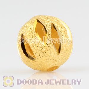 10mm handmade Style Gold Plated Copper Beads Wholesale