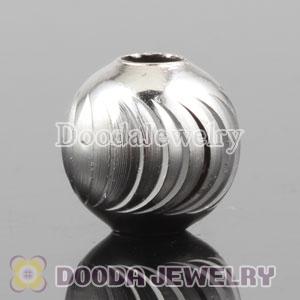 10mm handmade Style Silver Plated Copper Beads Wholesale