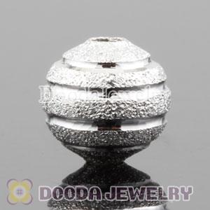 8mm handmade Style Silver Plated Copper Beads Wholesale